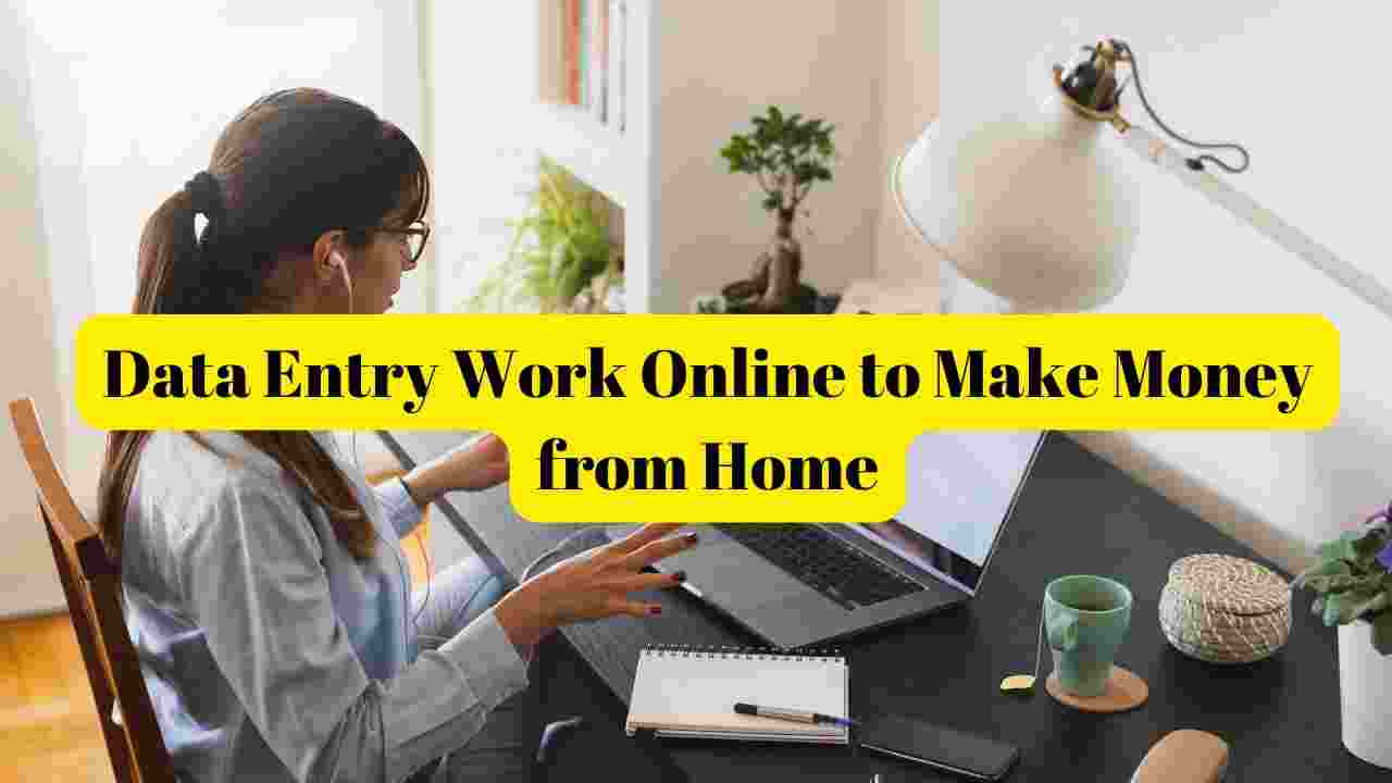 Data Entry Work Online to Make Money from Home